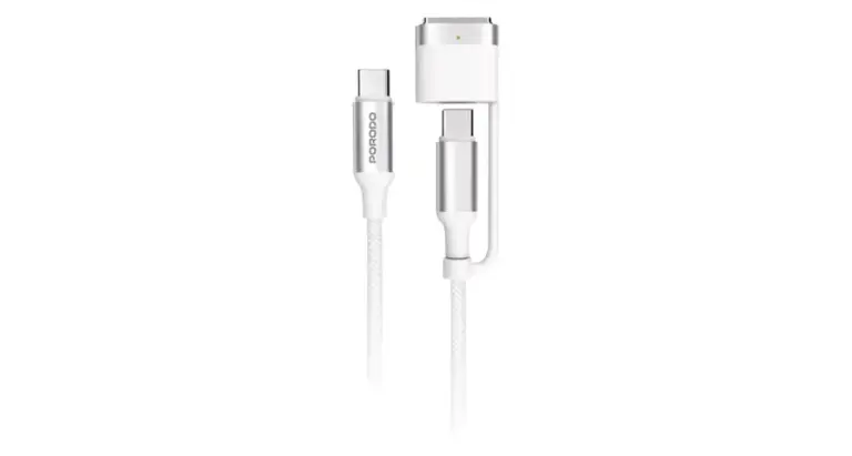 Porodo 2-in-1 Cable MagSafe 3 Charging Cable with USB-C to USB-C