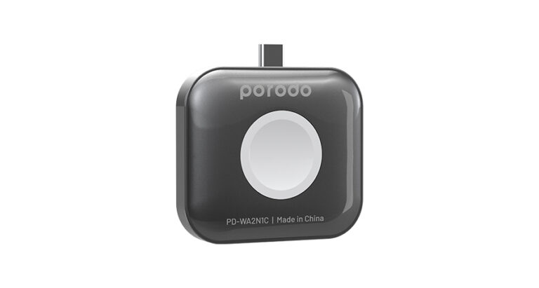Porodo 2in1 Apple Watch and Airpod Charger with Type-C Connector