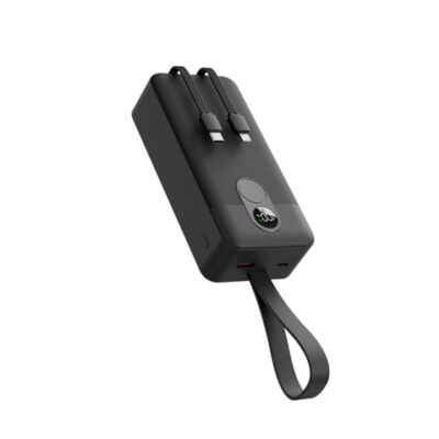 Porodo 30000mAh Power Bank with Integrated Cables