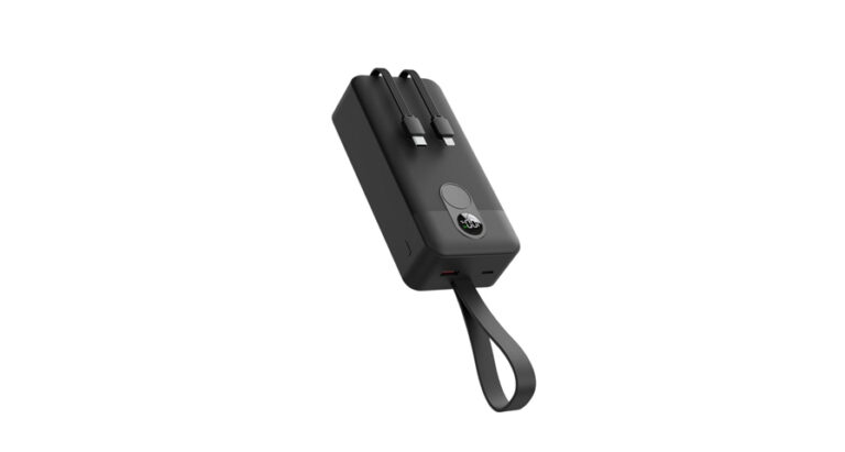 Porodo 30000mAh Power Bank with Integrated Cables