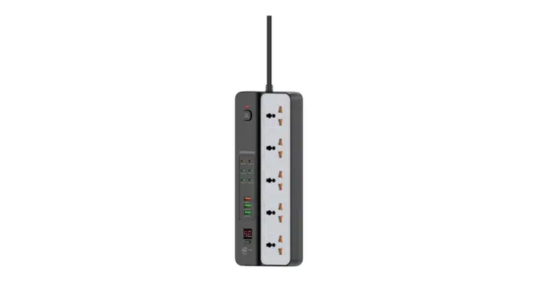 Porodo 3000W | 5AC Universal Power Strip with 9 USB Ports (6C + 3A)