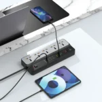 Porodo 3000W | 5AC Universal Power Strip with 9 USB Ports (6C + 3A)