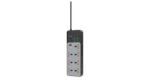 Porodo 3000W | 7AC Universal Power Strip with 6 USB Ports (4C + 2A)
