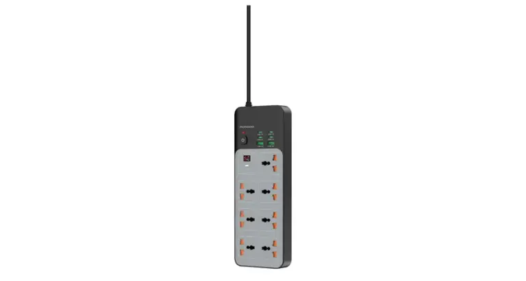 Porodo 3000W | 7AC Universal Power Strip with 6 USB Ports (4C + 2A)