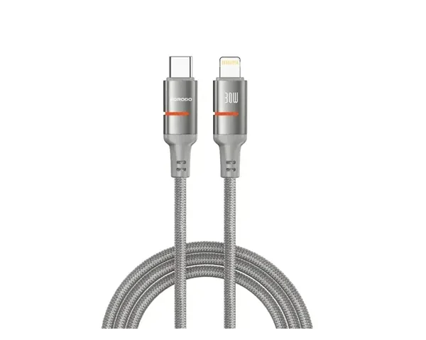 Porodo 30W Type-C to Lightning Braided Cable