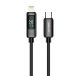 Porodo 35W Braided C to Lightning cable Watts display