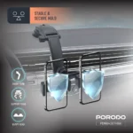 Porodo 360° Rotatable Car Phone Holder