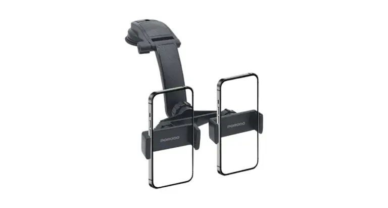 Porodo 360° Rotatable Car Phone Holder