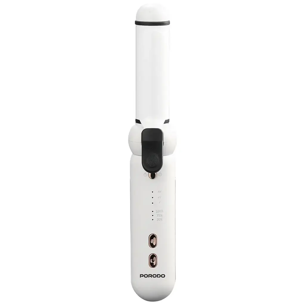 Porodo 3-In-1 Cordless Hair Styling Tool Hair Straightener & Curling Iron
