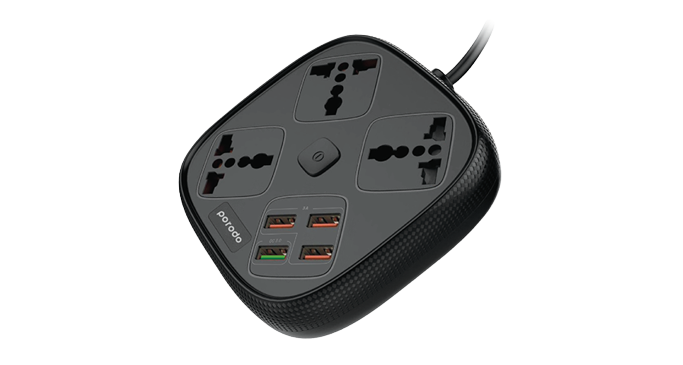 Porodo_3_USB_Port_3A___1_QC_3__dcea92ceb6 Porodo 3 USB Port 3A + 1 QC 3.0 with 3 Universal Power Sockets 10A