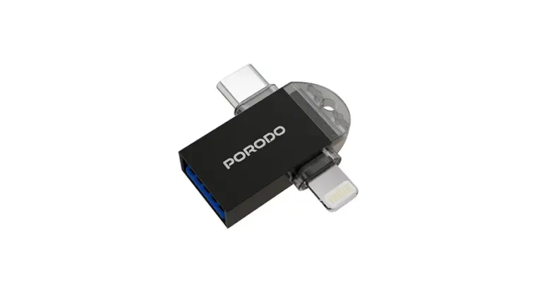 Porodo 3-in-1 OTG Adapter