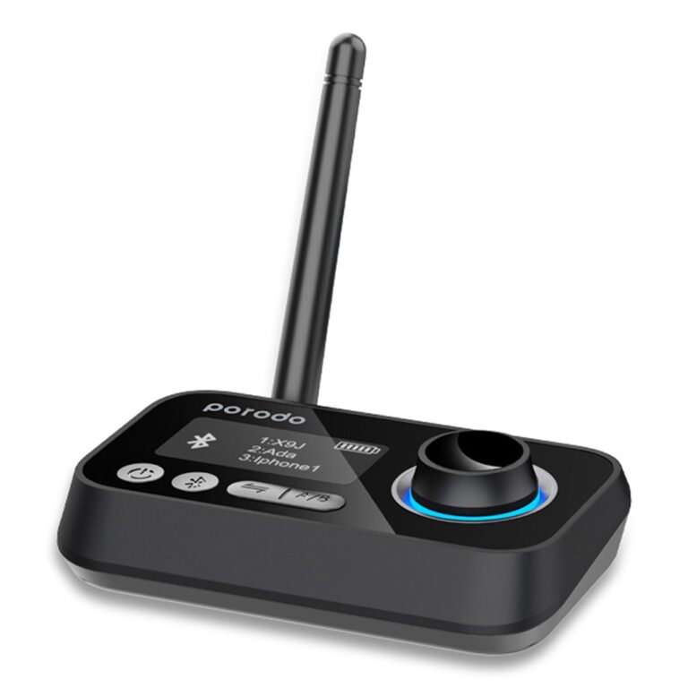 Porodo 3in1 Bluetooth Transmitter Receiver and Wireless Audio Adaptor