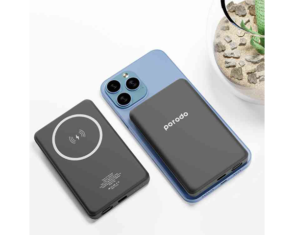 Porodo 4000mAh MagSafe Power Bank With Type-C PD Input & Output
