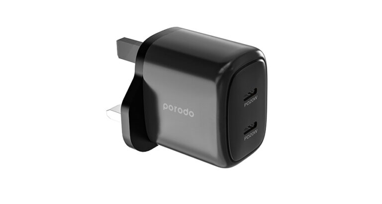 Porodo 40W Double USB C Charger UK