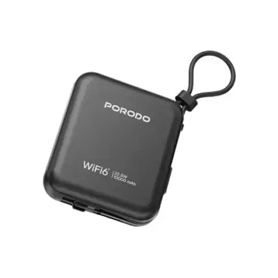 Porodo 4G LTE | WiFi 6 Pocket Router