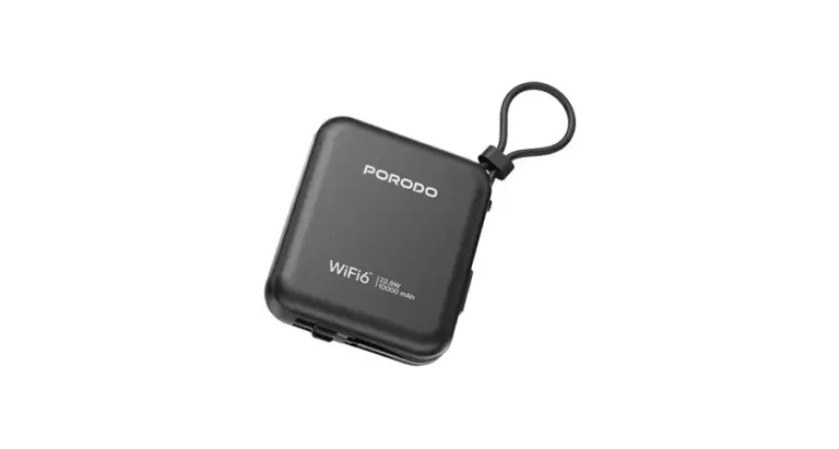 Porodo 4G LTE | WiFi 6 Pocket Router