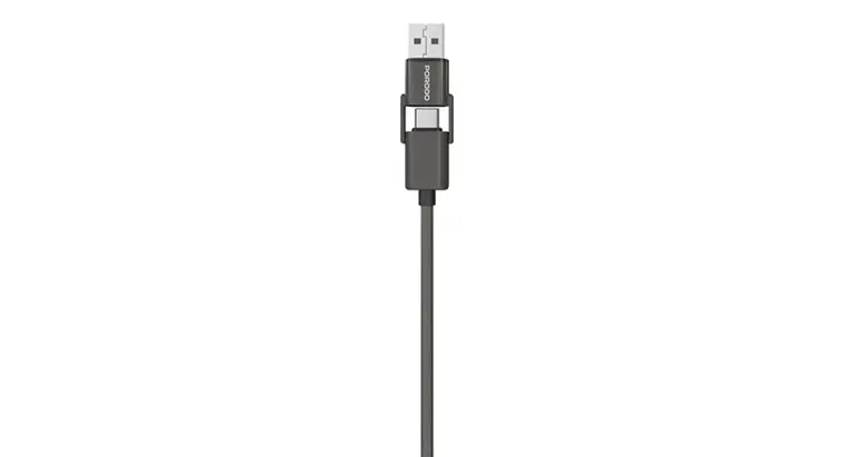 Porodo 4-In-1 Braided High-Speed Charging Cable
