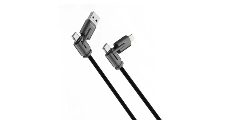 Porodo 4-In-1 Charging And Data Transfer Cable
