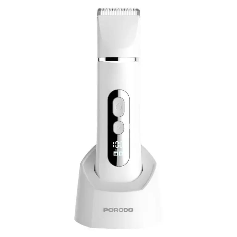Porodo 4-In-1 Face & Body Electric Trimmer with Smart LED Display