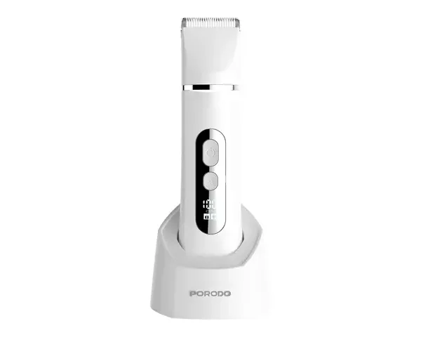 Porodo 4-In-1 Face & Body Electric Trimmer with Smart LED Display