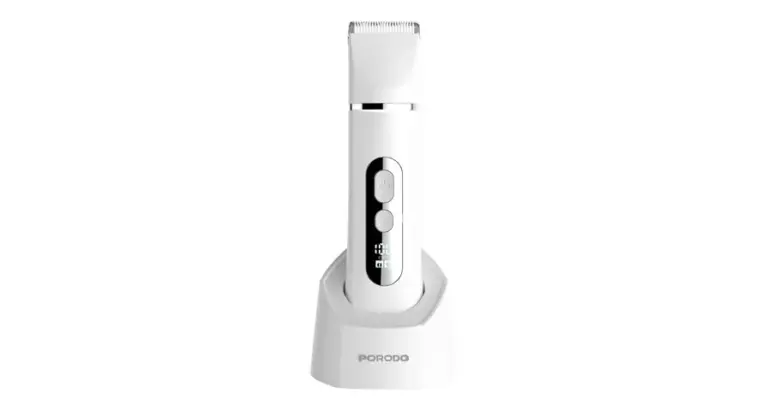Porodo 4-In-1 Face & Body Electric Trimmer with Smart LED Display
