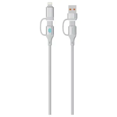 Porodo 4-In-1 High-Speed Charging Cable PD 240W