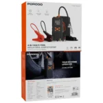 Porodo 4-In-1 Multi-Tool Inflator & Jump Starter with 150PSI Auto-Stop & SOS Lighting