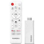 Porodo 4k Android Smart Streaming TV Stick with Google Assistant & Voice Control