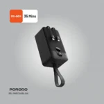 Porodo 50000mAh Power Bank Integrated Cables