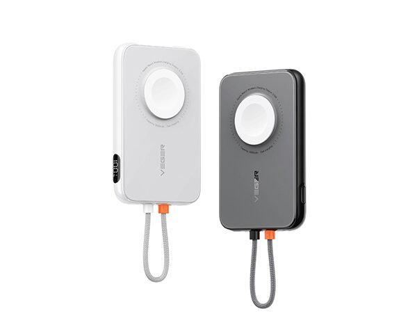 Porodo 5000 mAh slim watch charger power bank