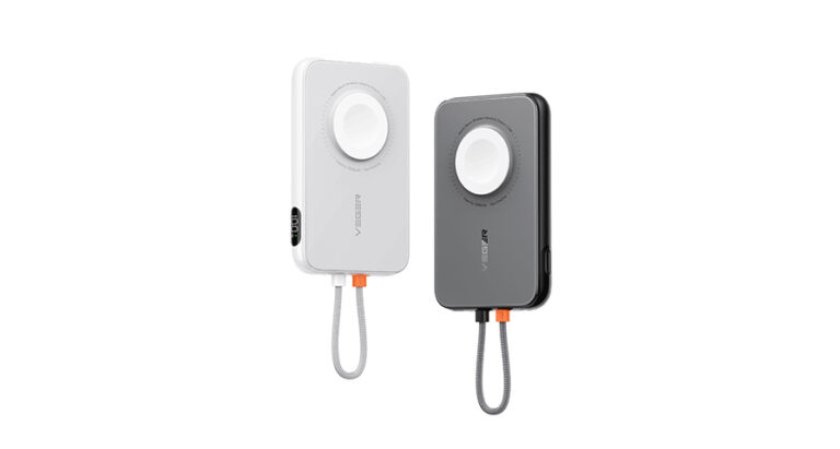 Porodo 5000 mAh slim watch charger power bank