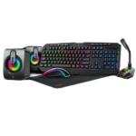 Porodo 5 in 1 Ultimate Gaming Kit with Rainbow Effect