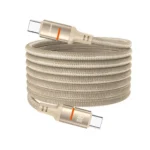 Porodo 60W Type-C to Type-C Magnetic Braided Cable