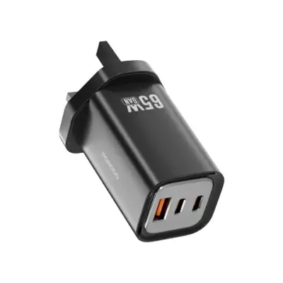 Porodo 65W Triple Output Quick Wall Charger
