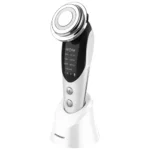 Porodo 7-In-1 LED Microcurrent Facial Massager with Warm Vibration & Serum Infusion