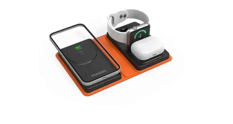 Porodo 8000mAh Folding 4-Device Charger