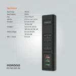 Porodo 85W Multi-Port USB Charging HUB