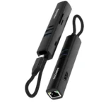 Porodo 8-In-1 Multi-Port USB Hub with 5Gbps Transfer Speed