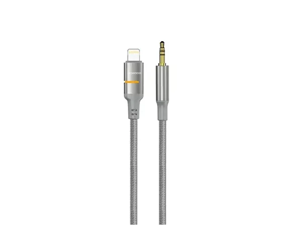 Porodo AUX to Lightning & USB-C LED Light Cable