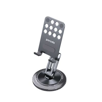 Porodo Alum. alloy x carbon fiber 360% Rotate Phone Stand