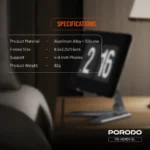 Porodo Aluminum Alloy Mobile Stand