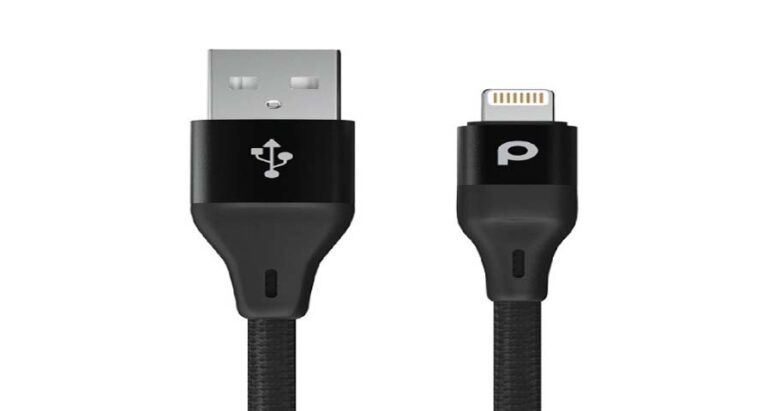 Porodo Aluminum Braided Lightning Cable 1.2M 2.4A
