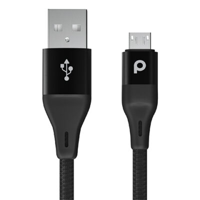 Porodo Aluminum Braided Type-C Cable 1.2M 3A