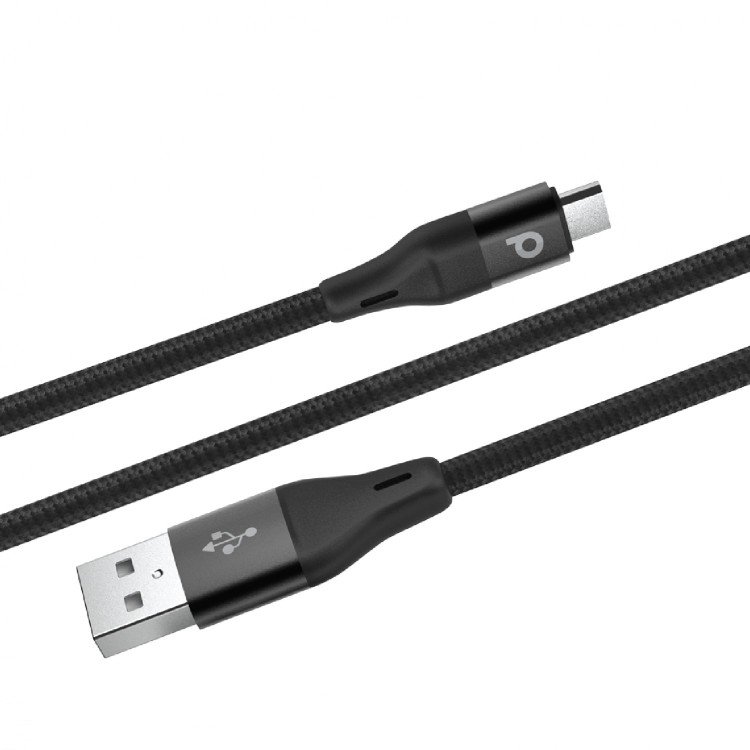 Porodo Aluminum Braided Type-C Cable 1.2M 3A