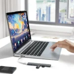 Porodo Aluminum Multi-Port USB-C Hub with 5Gbps Data Transfer