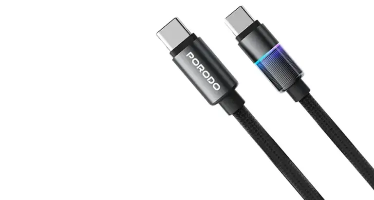 Porodo Aluminum USB-C to USB-C Cable