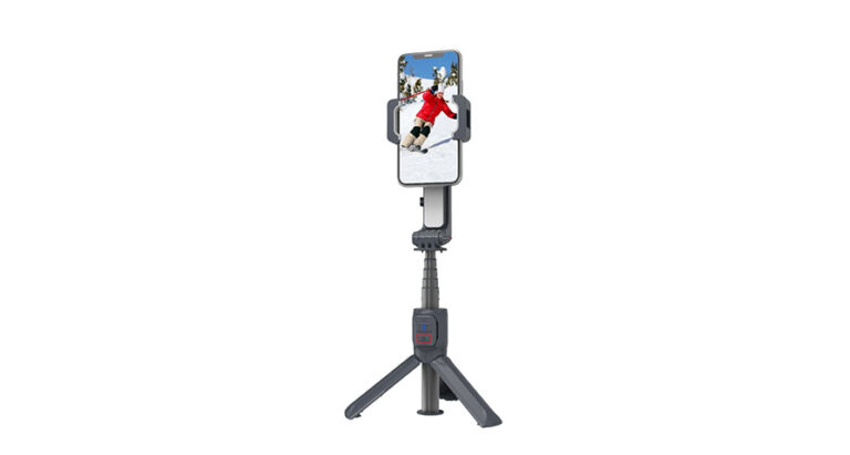 Porodo Anti-Shake Gimbal with rotatable central control