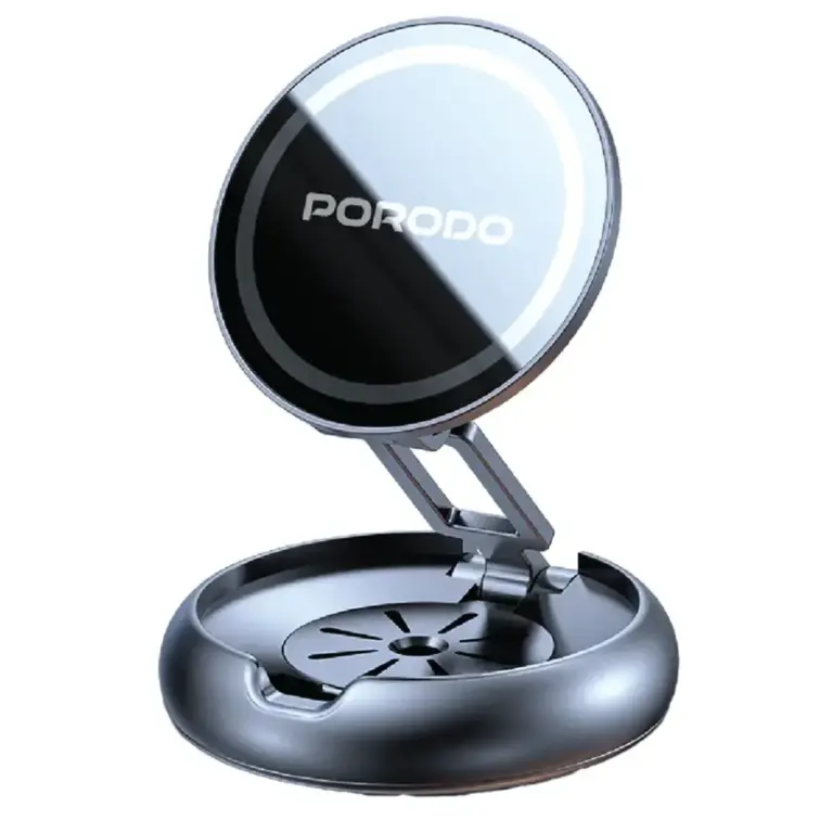 Porodo Aromatic Foldable Phone Holder with Aromatherapy Diffuser