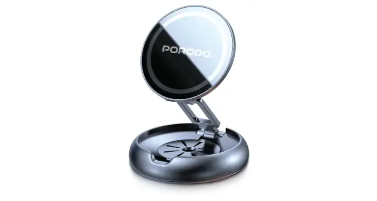 Porodo Aromatic Foldable Phone Holder with Aromatherapy Diffuser