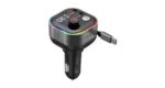 Porodo Audio Boost Bluetooth FM Transmitter - Dark Gray
